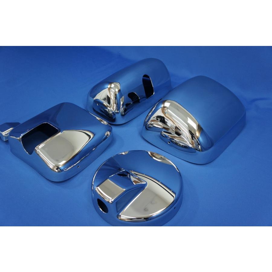 ジェットイノウエ 07フォワード用 メッキミラーカバー 4点セット