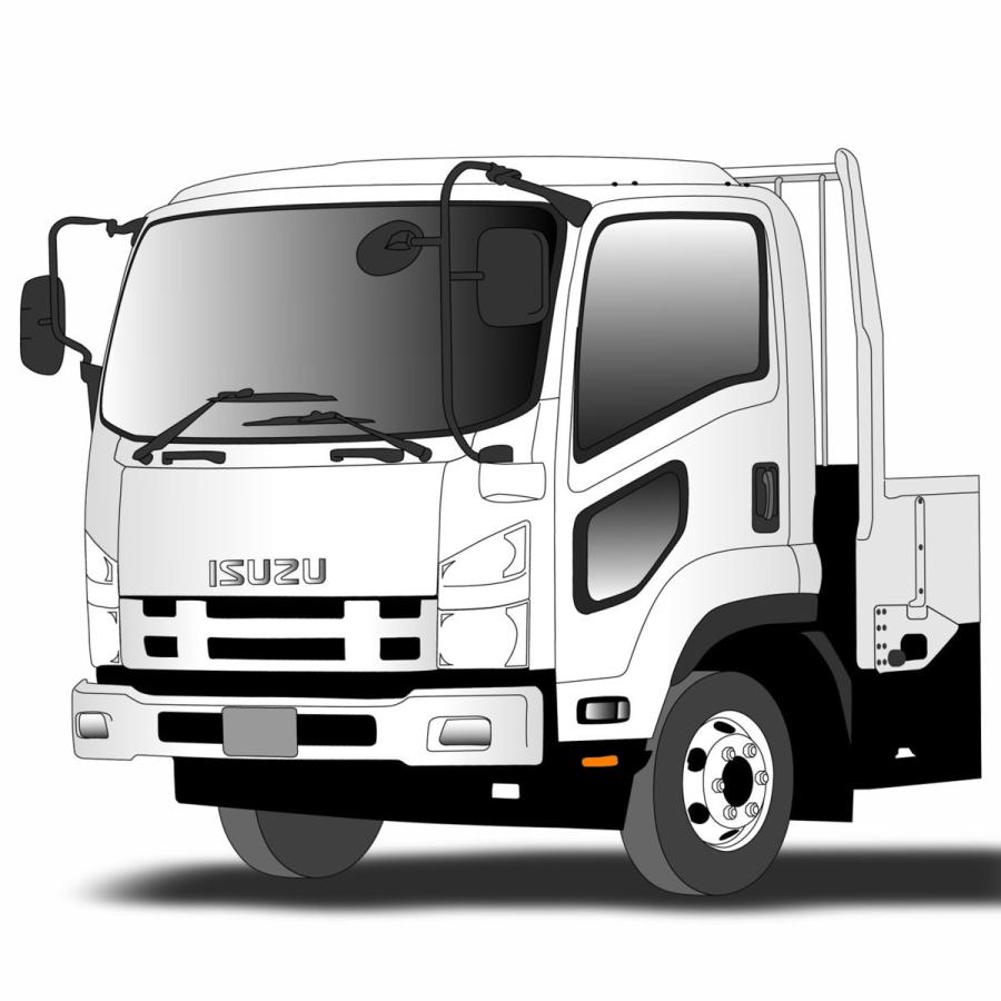 ジェットイノウエ 07フォワード用 助手席側 サイドミラー 単品