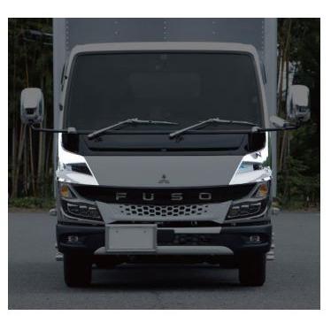 20キャンター用 メッキコーナーパネル左右セット : トラックショップ