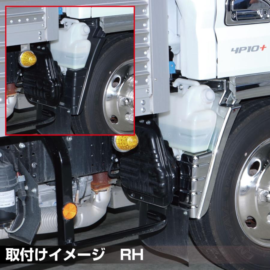 ジェットイノウエ ブルーテックキャンター用 マッドガードカバー R/L