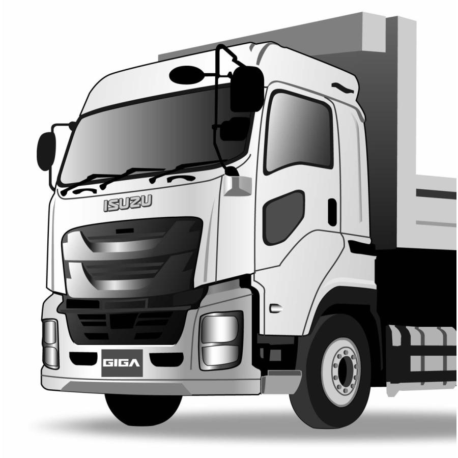 ファイブスターギガ用 安全窓ガーニッシュ 鏡面 : トラックショップ