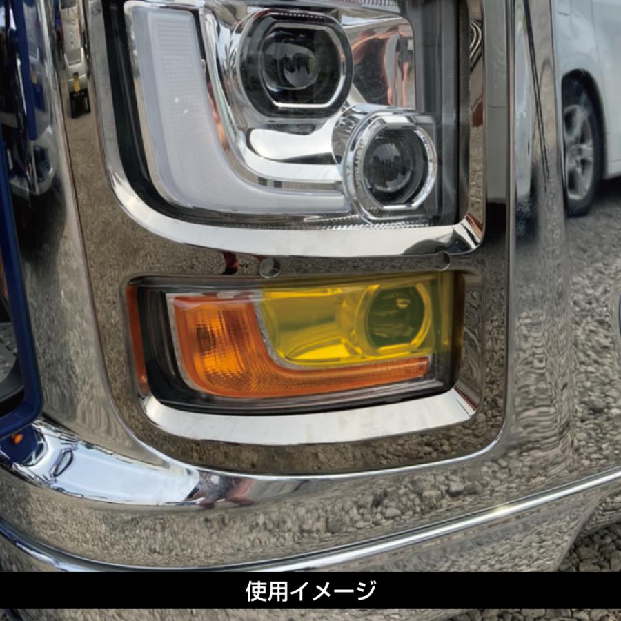 ジェットイノウエ ファイブスターギガ後期型用 フォグランプフィルム