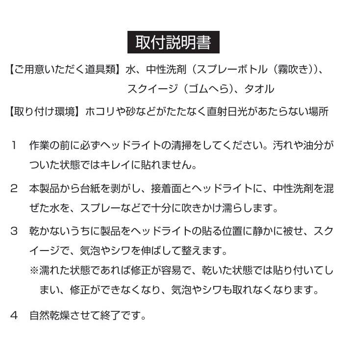 ジェットイノウエ ファイブスターギガ後期型用 フォグランプフィルム