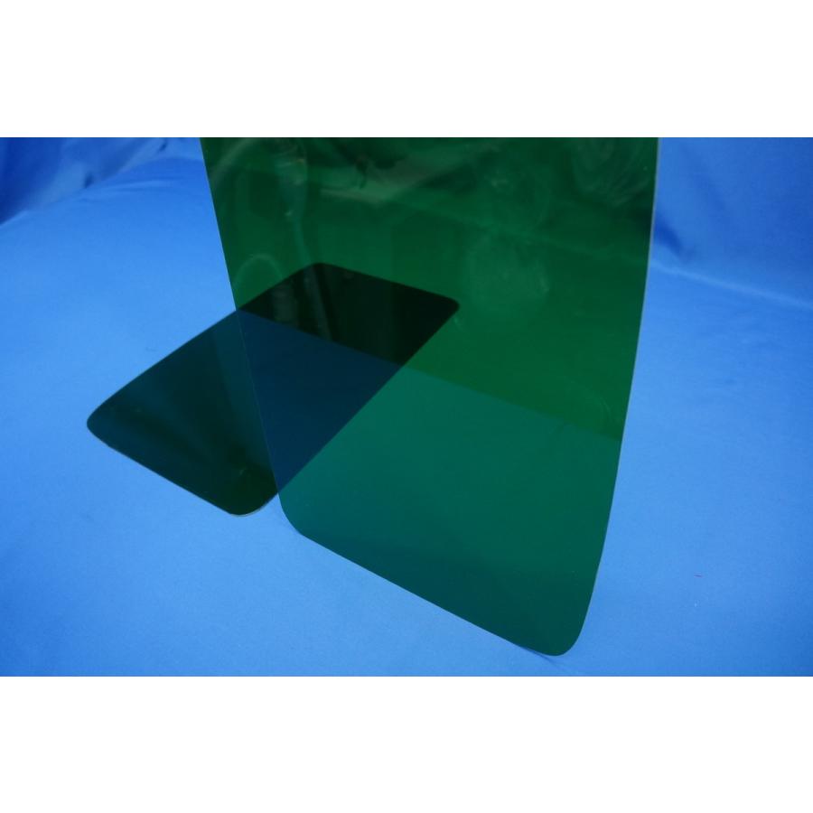 いすゞギガ用 ベッド窓 アクリル板 左右セット グリーン : トラック