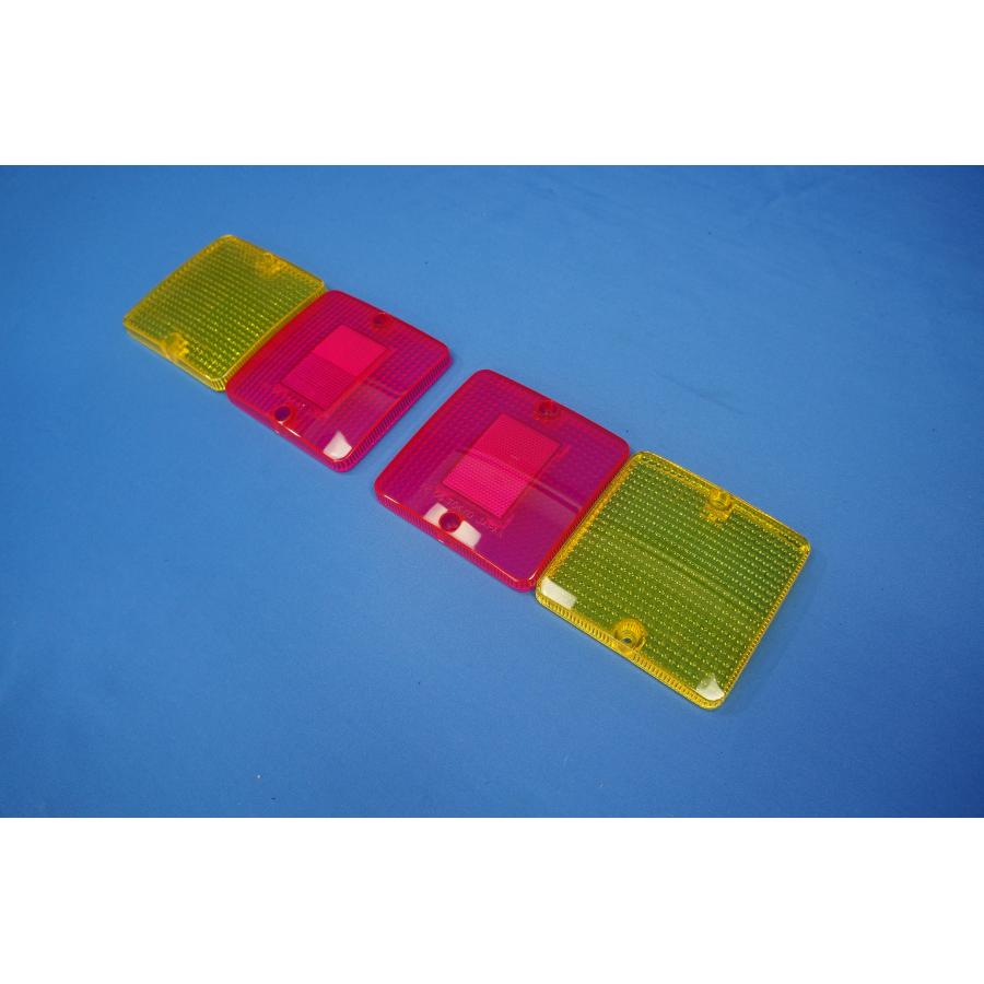 ブルーテックキャンター ワイド・高床用 テールレンズ ピンク/イエロー
