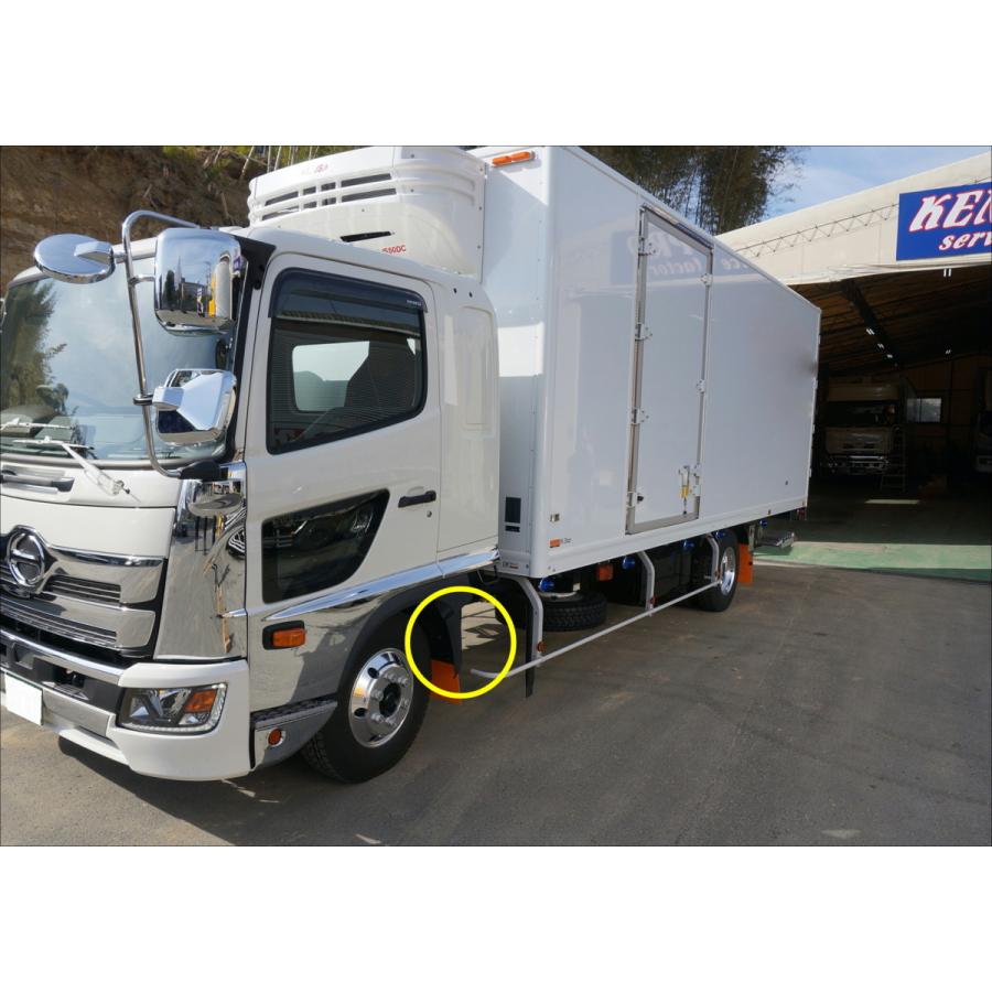 日野自動車 日野17レンジャー用 フロントマッドガードカバー