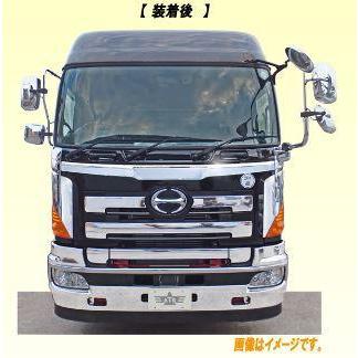 グランドプロフィア用 メッキフロントリッドカバー : トラックショップ