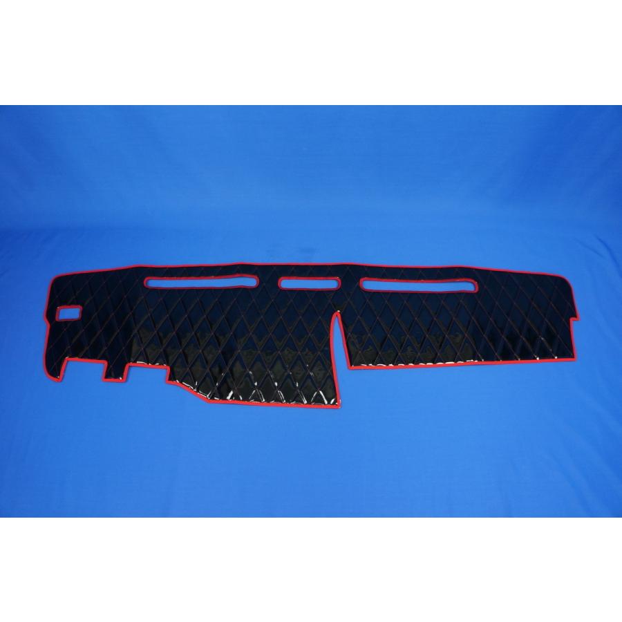 超低PMエルフ用 ダッシュマット ブラック赤糸 : トラックショップ