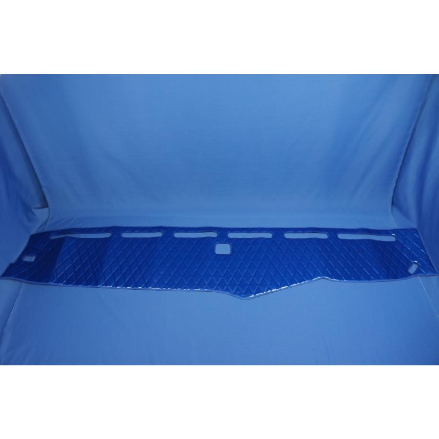 07スーパーグレート用 ダッシュマット ブルー : トラックショップ