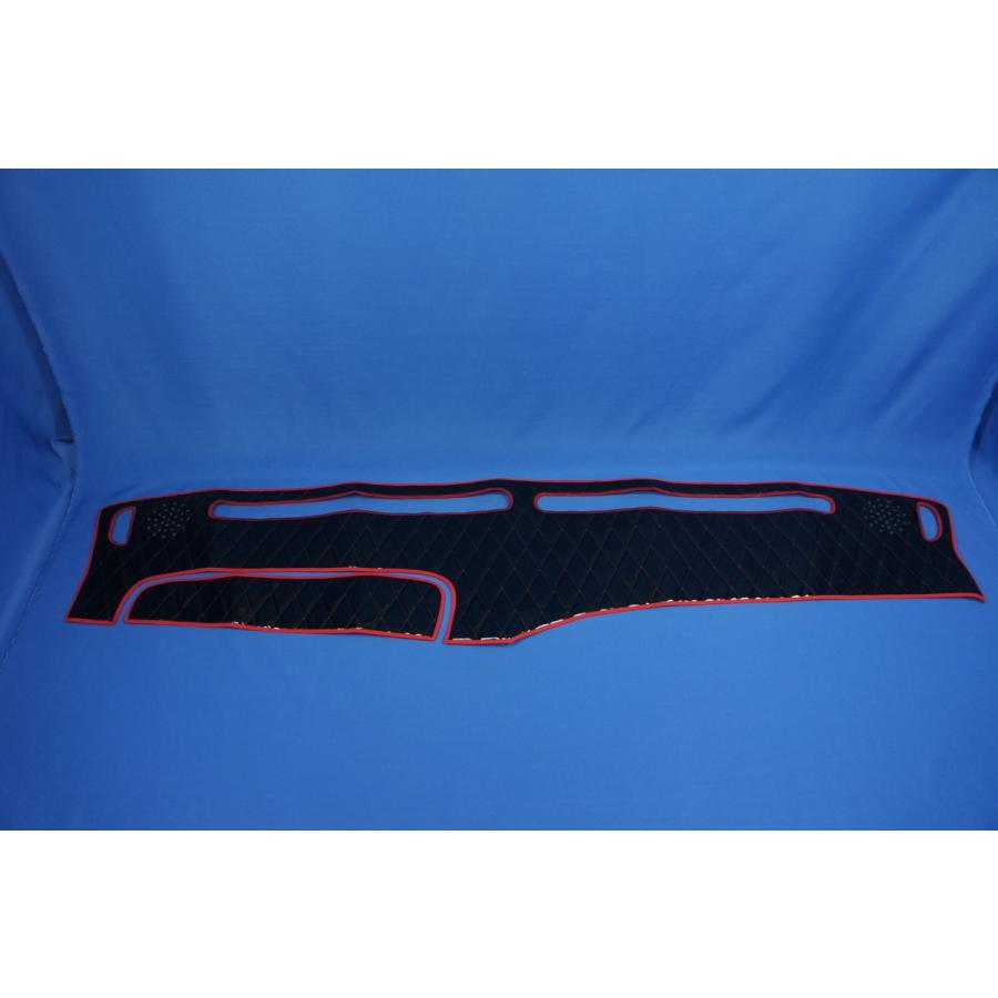 320フォワード用 ダッシュマット ブラック赤糸 : トラックショップ