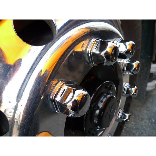 ファイブスターギガ低床用 ISO33mm 8穴 ナットキャップ 高さ43mm