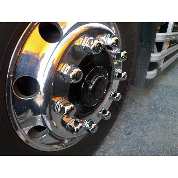 17スーパーグレート低床用 ISO33mm 8穴 ナットキャップ 高さ43mm