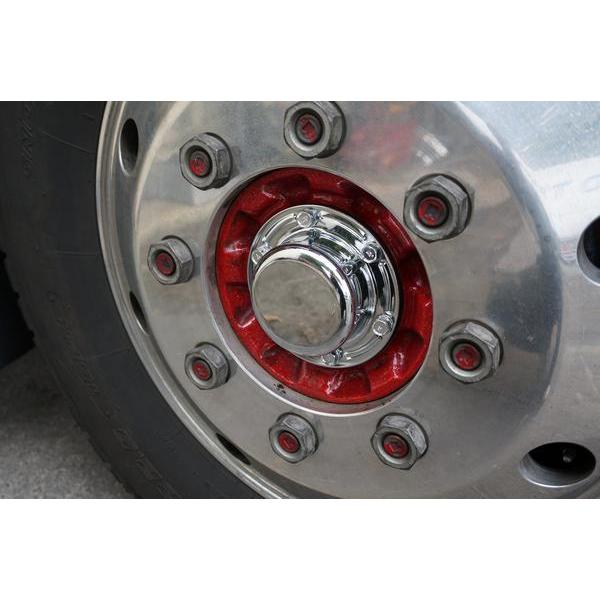 17プロフィア メッキフロントハブカバー 低床用4枚セット 安く 買う 方法自動車・オートバイ - 17プロフィア メッキ 低床