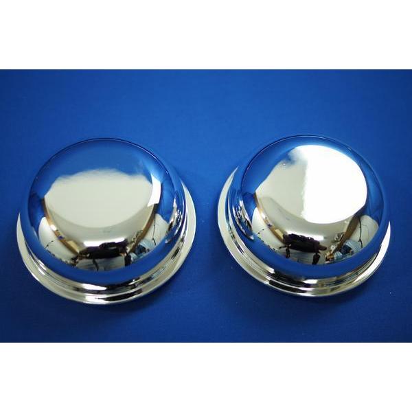 レンジャープロ用 フロントメッキ ハブキャップセット :bumper-2