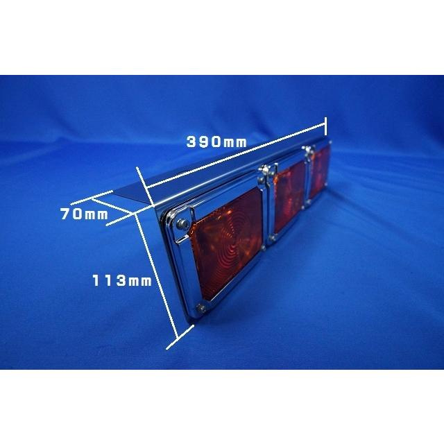 バス用 3連ウインカー左右セット アンバー : トラックショップケンズ