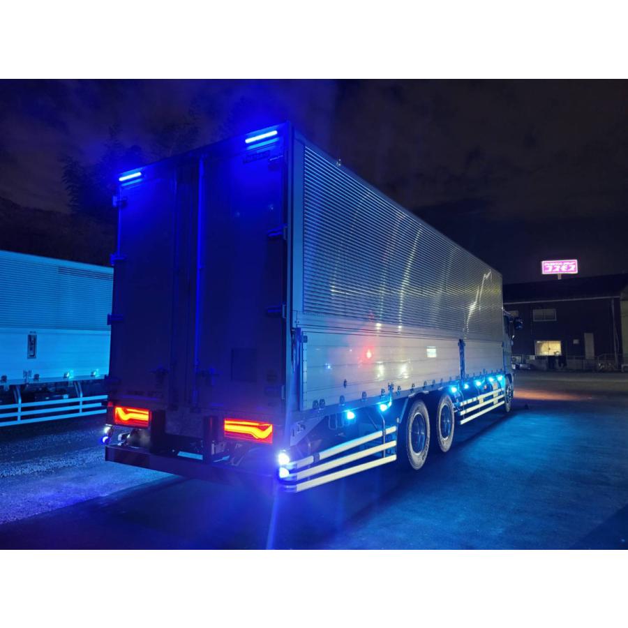 日本ボデーパーツ工業 閃光車高灯ステーセット 3連 左右セット 12V/24V