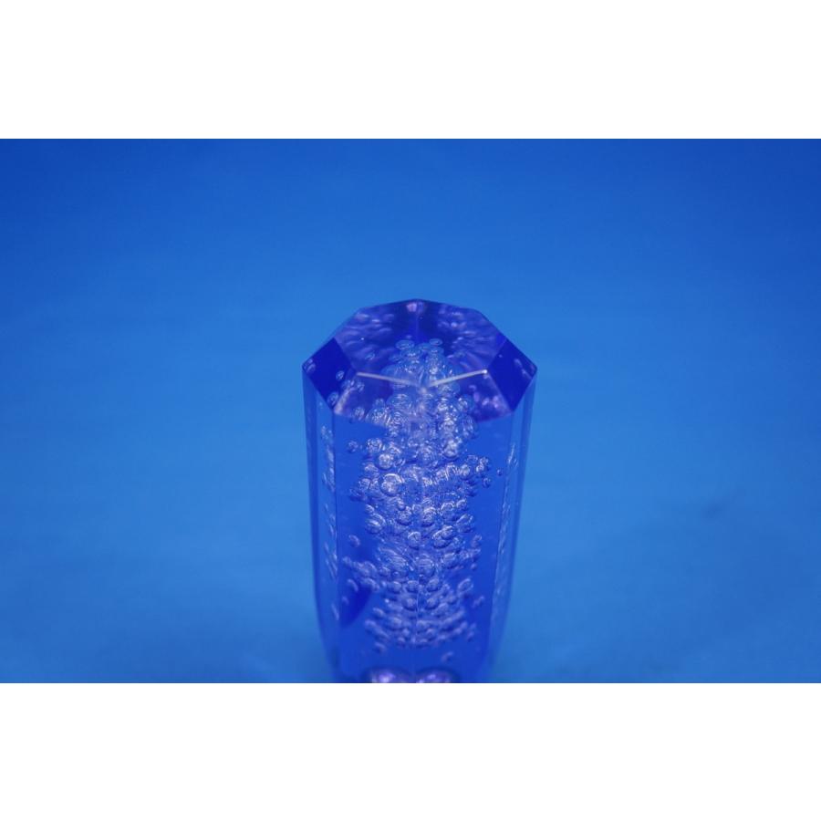 ジェットイノウエ クリスタル泡 シフトノブ 115mm パープル