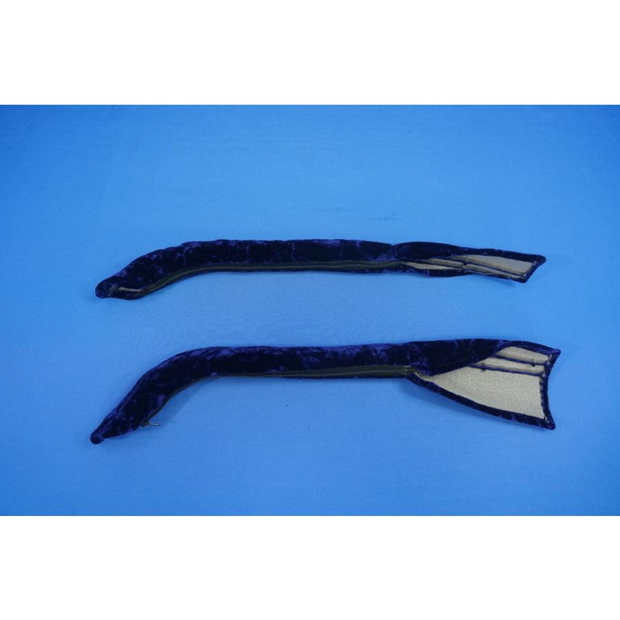 07スーパーグレート用 ドアハンドルカバー チンチラ ネイビー