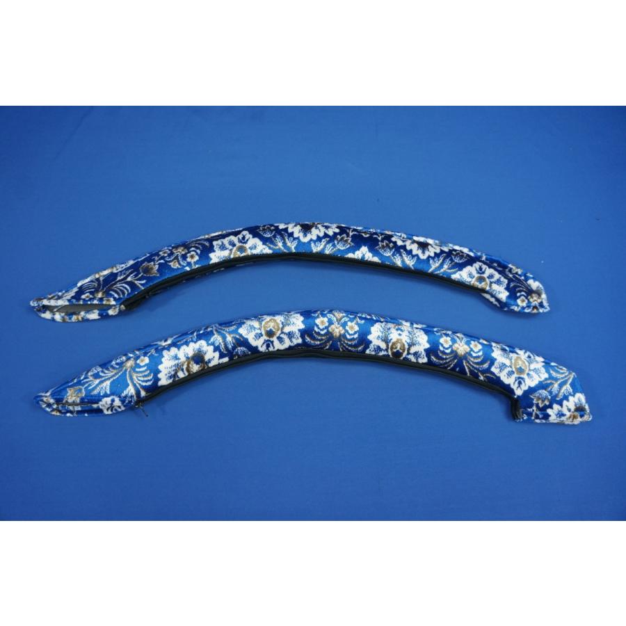 ミンク　ハンドルカバー／ターコイズブルー LＸサイズ 品番1／GAKE日本製❣️ ミンク ハンドルカバー／ターコイズブルー LXサイズ 品番1／GAKE日本