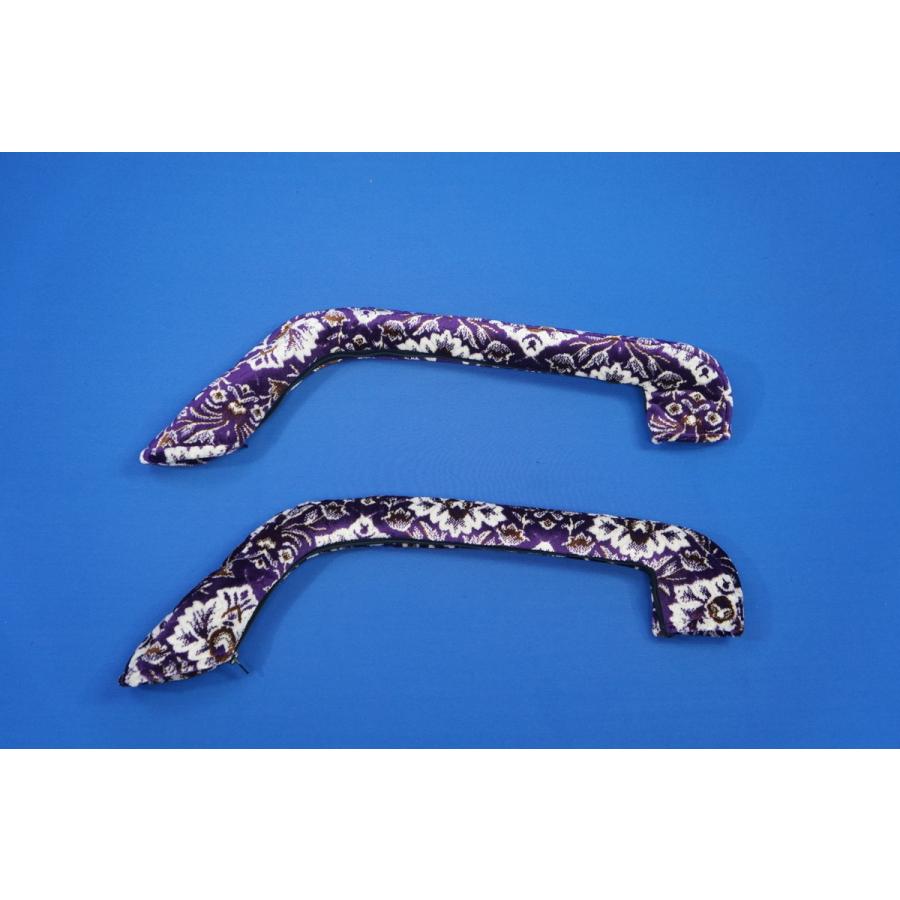 パーフェクトクオン用 ドアハンドルカバー 新格子 パープル : トラック