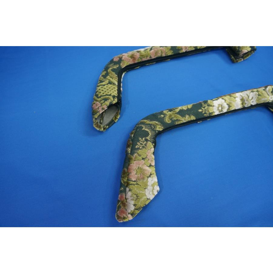 パーフェクトクオン用 ドアハンドルカバー 花かご グリーン : トラック