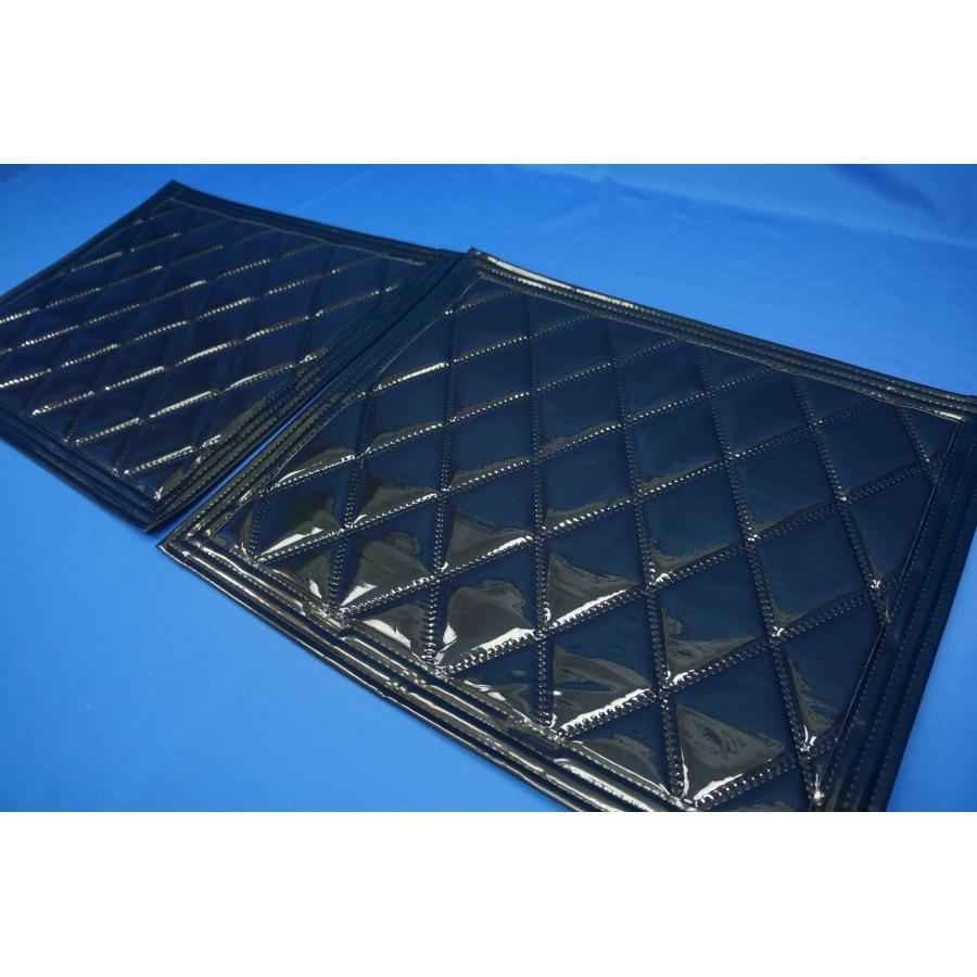 トラック　泥除け　綺羅　600×450 ブラック　新品 ジェットイノウエ 泥除け綺羅 キラ 600mmx500mm ブラック/ブラック 2枚