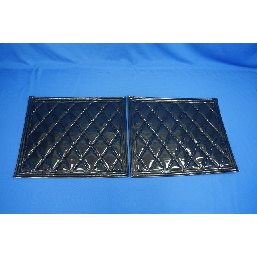 トラック　泥除け　綺羅　600×450 ブラック　新品 ジェットイノウエ 泥除け綺羅 キラ 600mmx500mm ブラック/ブラック 2枚