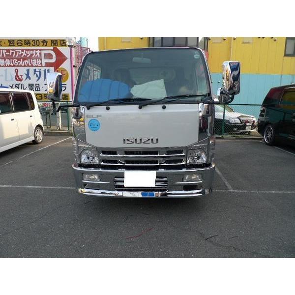 いすゞ（ISUZU） 07エルフロールーフ標準用 メッキコーナーパネル