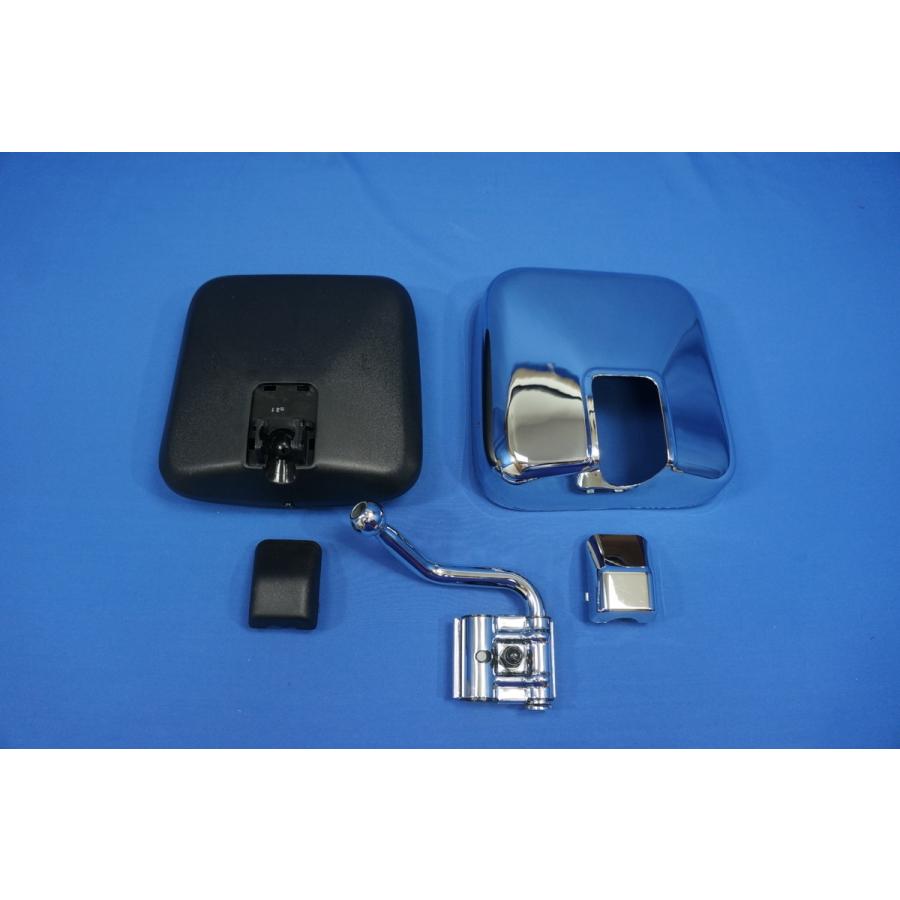 いすゞ 07フォワード H26.10〜用 サイドアンダーミラー/メッキ