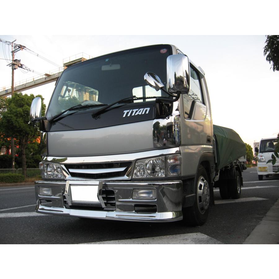 マツダ タイタン KK-WH35T用 メッキコーナーパネルセット : トラック