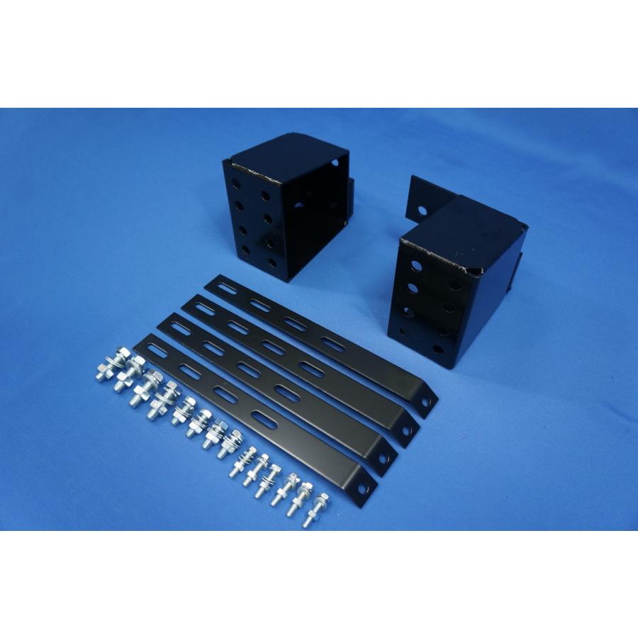 NEWキャンター標準用 バンパ-前出しステー 130mm上下30mm : トラック