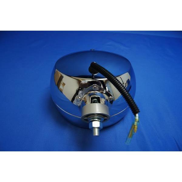 IPF メッキボディー200φIPFフォグランプ24V用クリアー2個