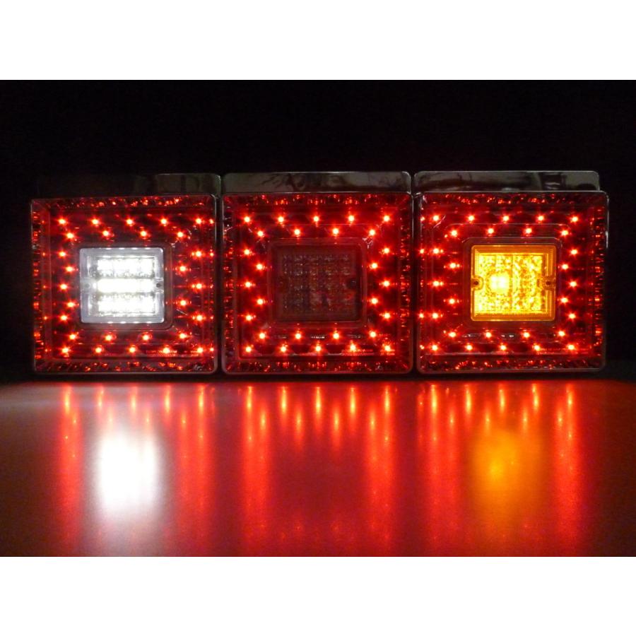 日本ボデーパーツ工業 17プロフィア用 JB製 角型LEDテールランプ 3連