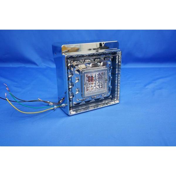 日本ボデーパーツ工業 車検対応 JB角型LEDテールランプ単体 赤/橙