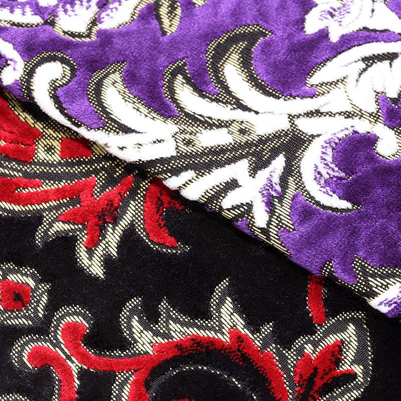 トラック 雅 華恋 五右衛門カーテン パープル/フレンジパープル