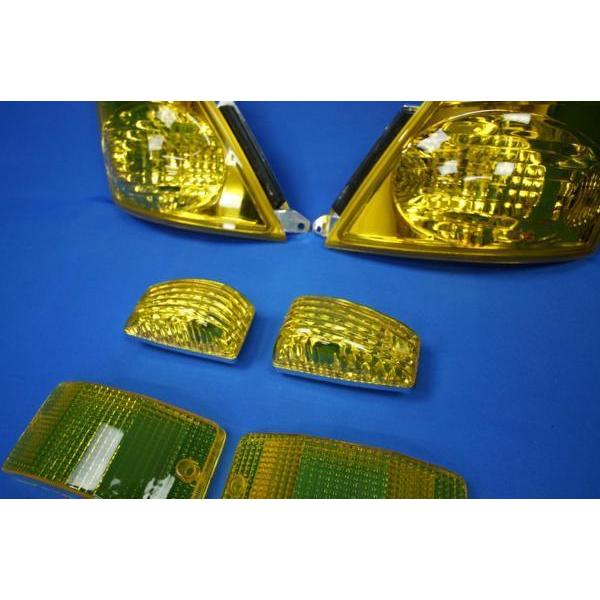 グランドプロフィアイエローウインカー1台分セット球付 ICHIKOH