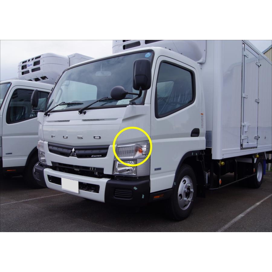 数量限定 ブルーテックキャンター用 ウインカーランプ 濃橙仕様