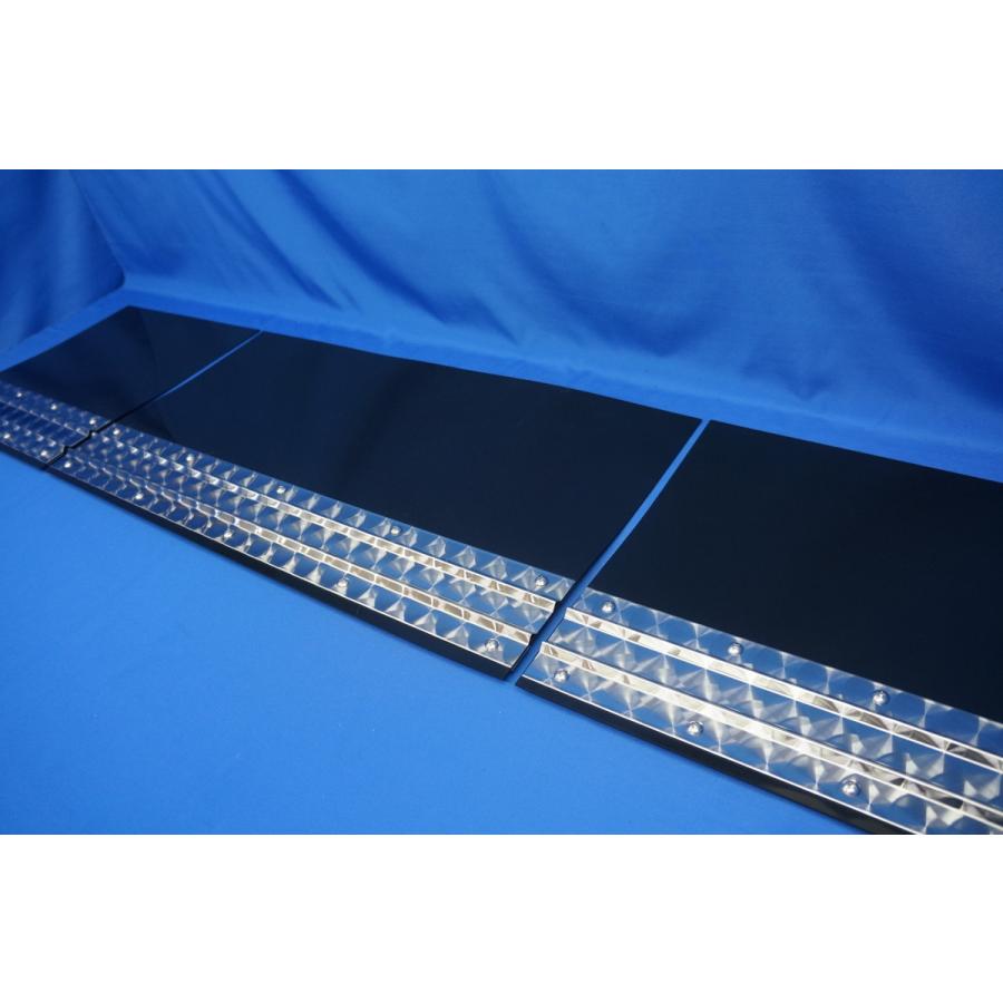 2t ワイド用 1790mm 3分割EVA ブラック 2mm 泥除け ウロコステン