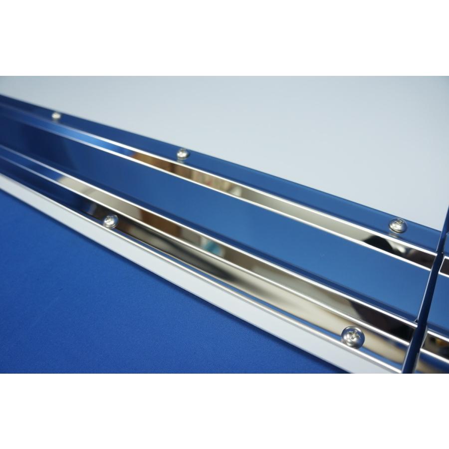 4t標準用 2060mm 3分割EVA ホワイト2mm 泥除け 鏡面ステンセット