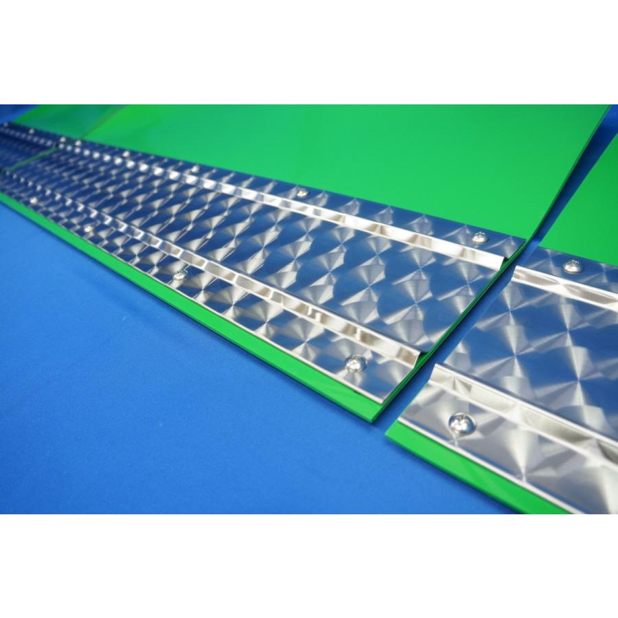 2t標準用 1670mm 3分割EVA グリーン 3mm 泥除け ウロコステンセット