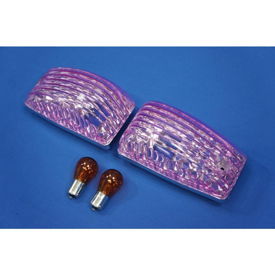 数量限定 17プロフィア用 ドアサイドマーカーランプ ピンクレンズ仕様