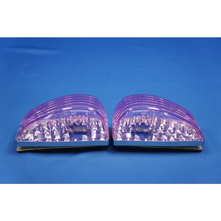 数量限定 17プロフィア用 ドアサイドマーカーランプ ピンクレンズ仕様