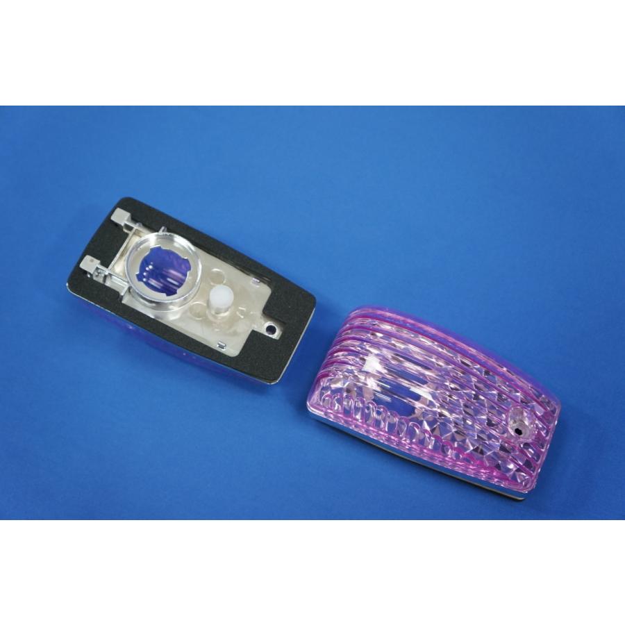 数量限定 17プロフィア用 ドアサイドマーカーランプ ピンクレンズ仕様