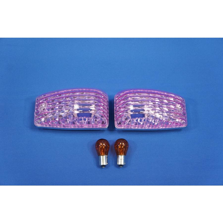 数量限定 17プロフィア用 ドアサイドマーカーランプ ピンクレンズ仕様