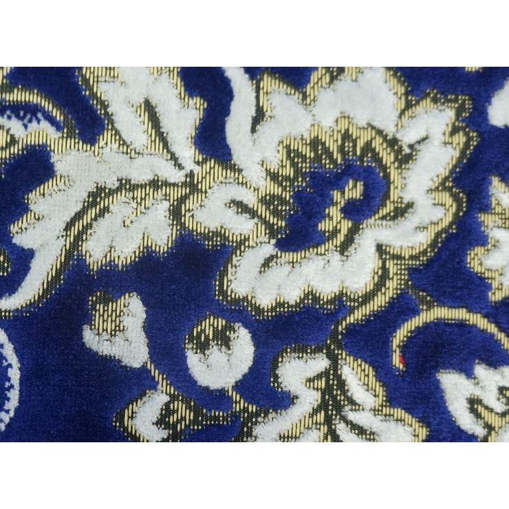 金華山/ 小雪 金華山生地 小雪(こゆき) ブラック 生地 m単位切売り(のり無