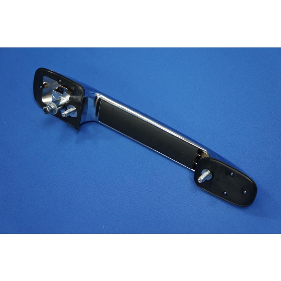 三菱ふそう 07スーパーグレート用 ドアメッキグリップ 運転席側