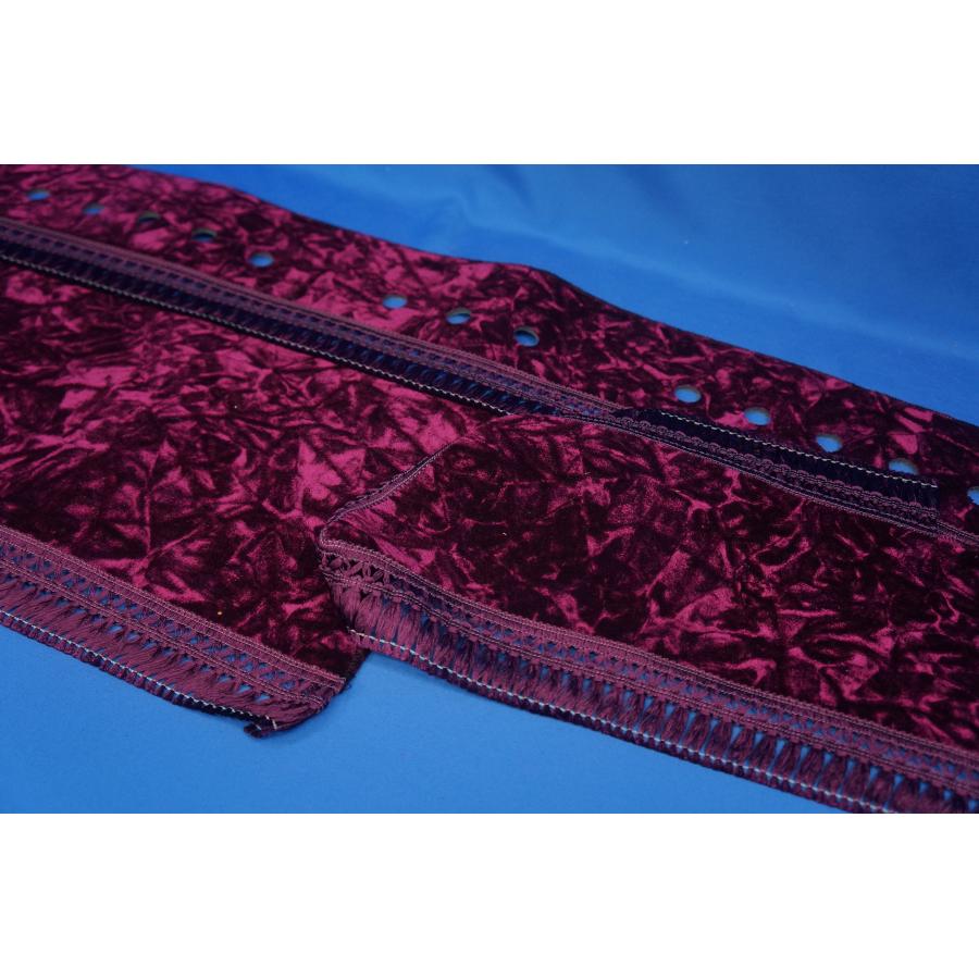 超低PMエルフ用 チンチラ ダッシュマット ワインパープル