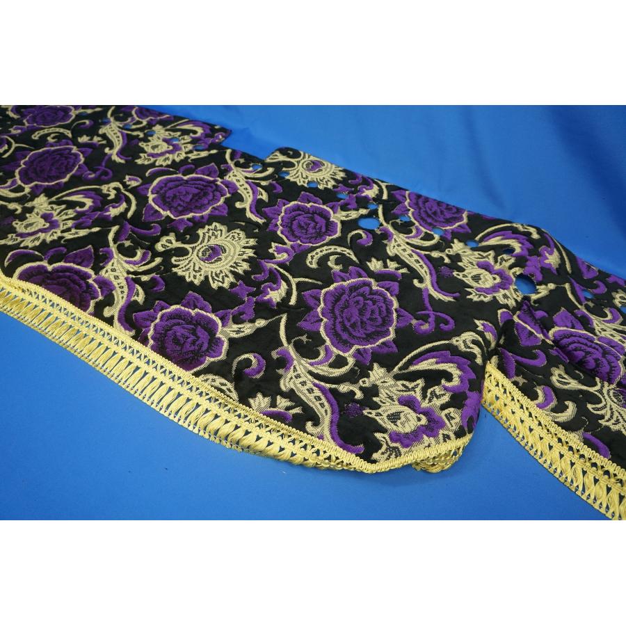 17レンジャー用 モンブランローズ ダッシュマット パープル/ゴールド