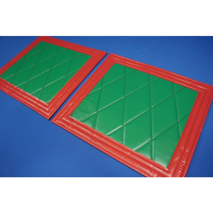 トラック 雅 北斗 泥除け横450mm×縦400mm2枚セット フチ50mm