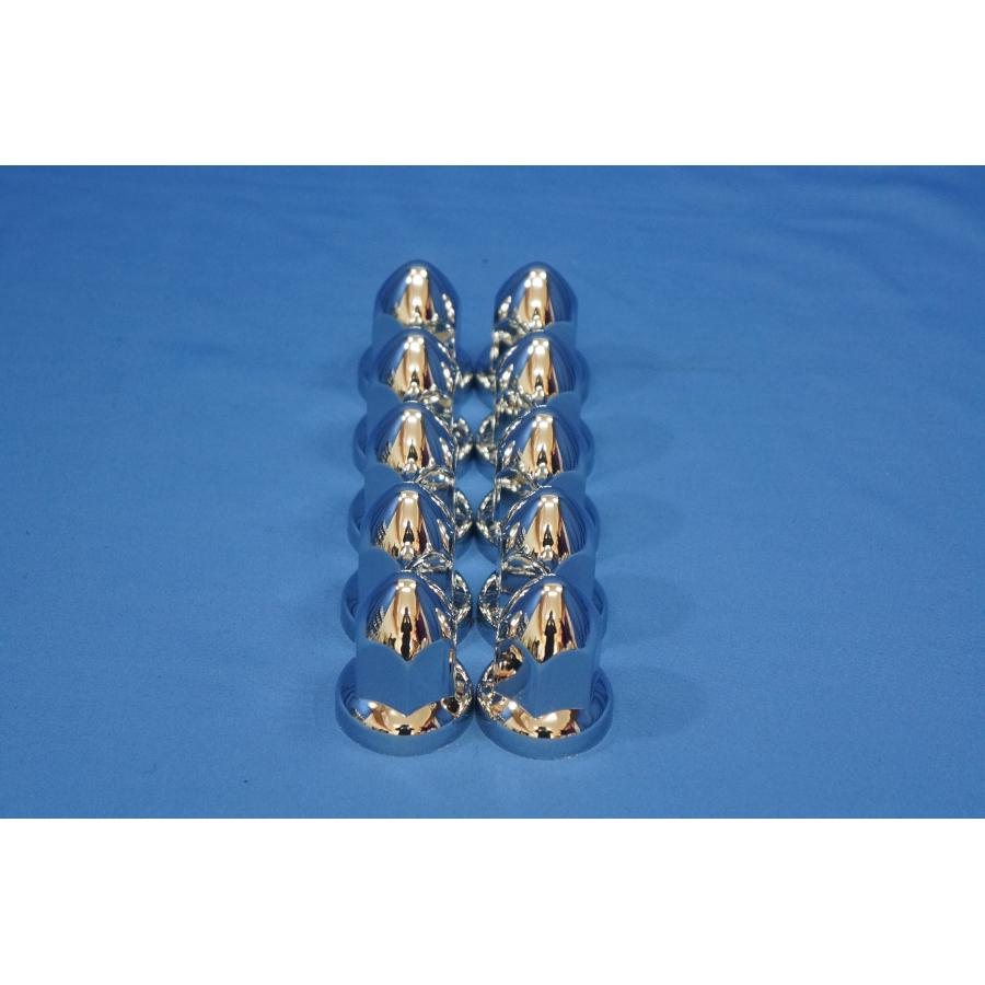 トラック　ナットキャップISO規格33mm 60個セット 楽天市場】60個 ナットキャップ 33mm ISO ロング クロームメッキ